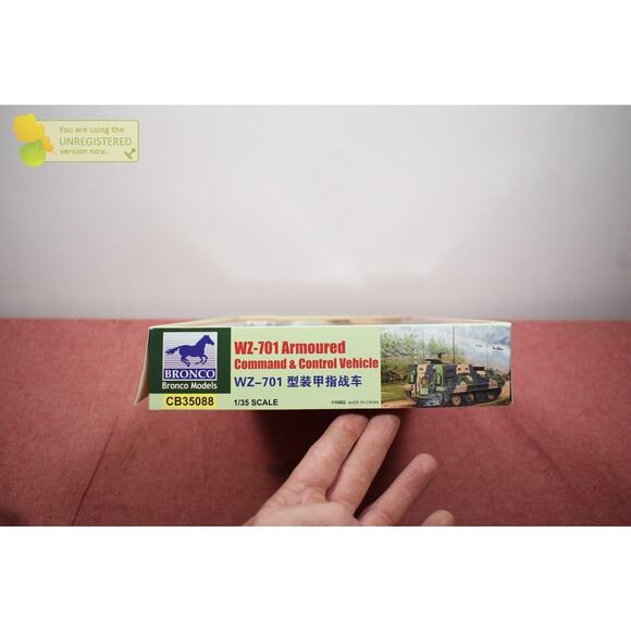 Bronco WZ-701 Armoured Command & Control Vehicle Model 1/35 (Package Wear) - Picture 12 of 14